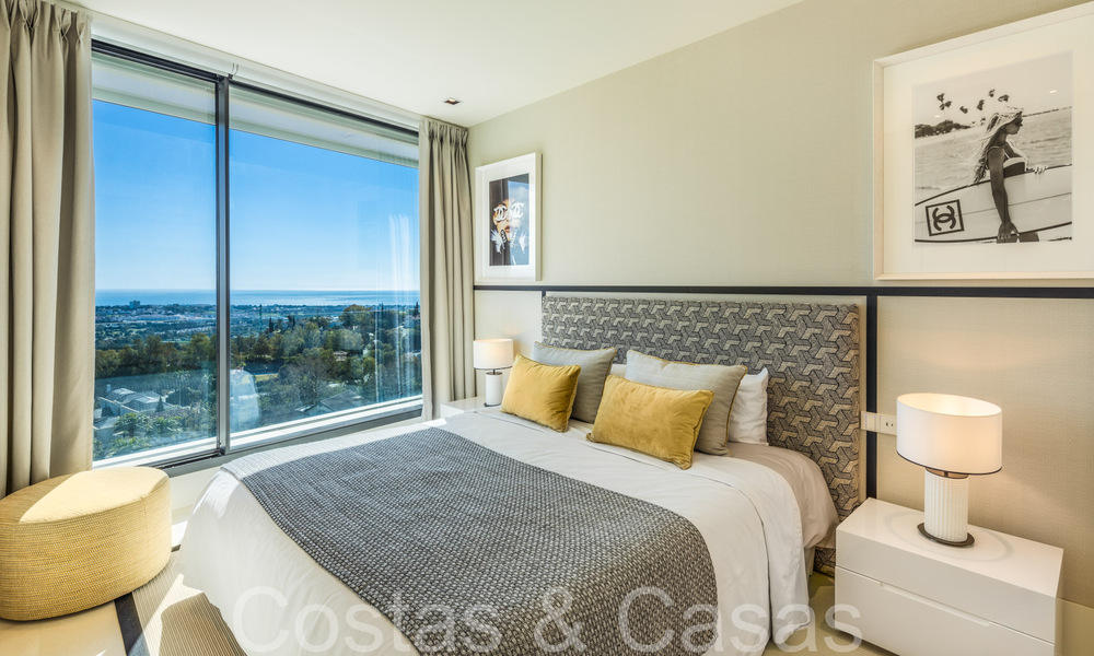 Luxueus duplex appartement met panoramisch zeezicht te koop in Benahavis - Marbella 67367