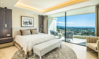 Luxueus duplex appartement met panoramisch zeezicht te koop in Benahavis - Marbella 67369 