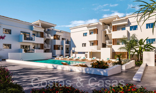 Nieuwe appartementen met moderne stijl te koop in complex met veel faciliteiten in Fuengirola, Costa del Sol 67426 