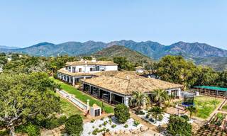 Groots, Andalusisch landgoed te koop op een verhoogde kavel van 5 hectare in de heuvels van Oost Marbella 67549 