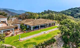 Groots, Andalusisch landgoed te koop op een verhoogde kavel van 5 hectare in de heuvels van Oost Marbella 67551 