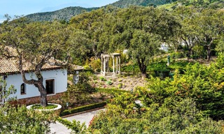 Groots, Andalusisch landgoed te koop op een verhoogde kavel van 5 hectare in de heuvels van Oost Marbella 67561 