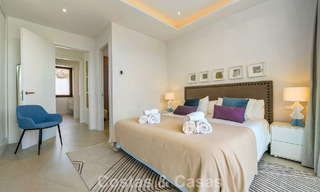 Modernistische luxevilla te koop in een exclusieve, afgeschermde woonwijk op de Golden Mile van Marbella 787641 