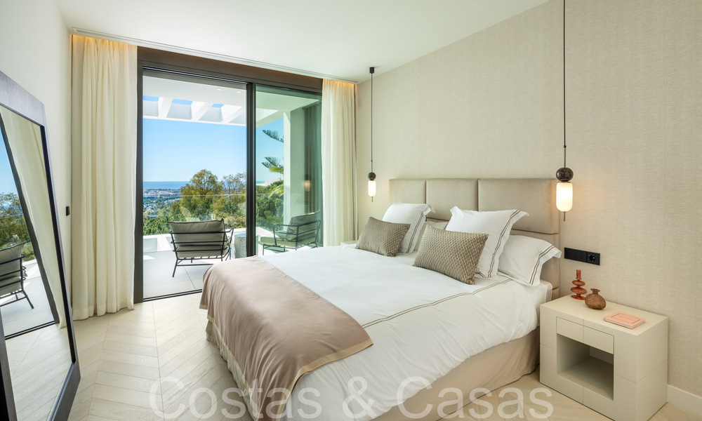 Instapklare, moderne luxevilla met onbelemmerd zeezicht te koop, gelegen in La Quinta, Marbella - Benahavis 67764