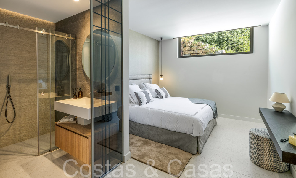 Instapklare, moderne luxevilla met onbelemmerd zeezicht te koop, gelegen in La Quinta, Marbella - Benahavis 67771