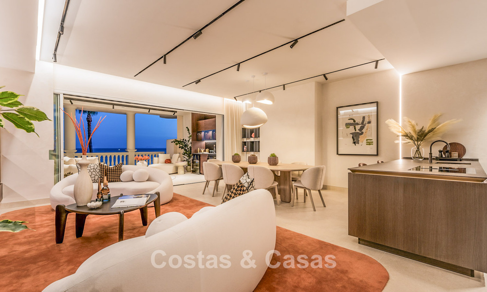 Verfijnd gerenoveerd appartement te koop in Las Dunas Park, een exclusief strandresort tussen Marbella en Estepona 774392