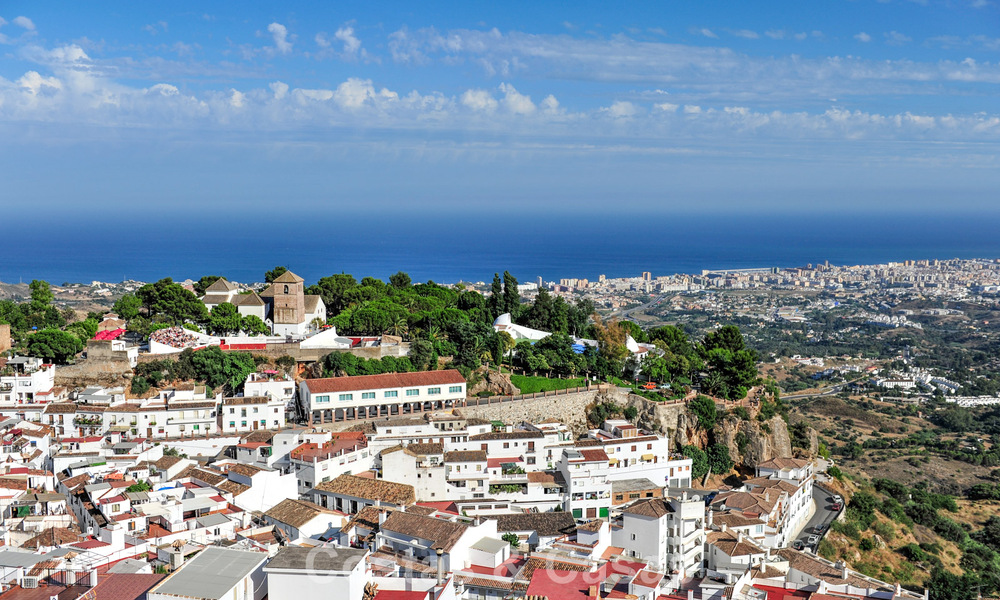 Off-plan villaproject met panoramisch zeezicht te koop in de heuvels van Mijas Pueblo, Costa del Sol 788766