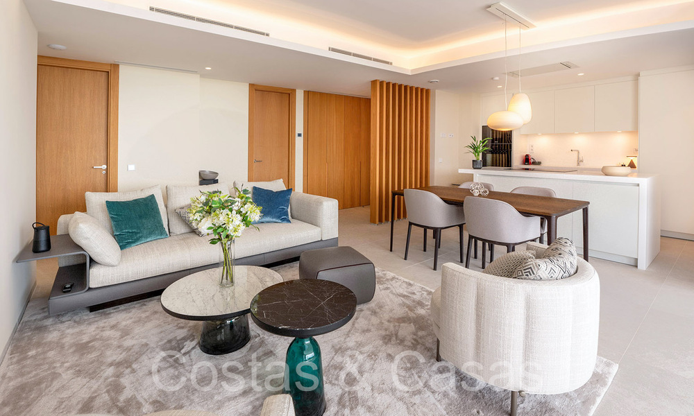 Instapklaar, prestigieus appartement met panoramisch zeezicht te koop in Marbella - Benahavis 68582
