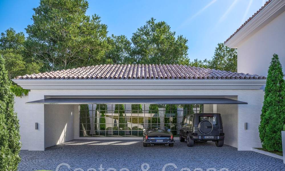 Majestueuze, klassiek-Andalusische luxevilla te koop in het exclusieve Cascada de Camojan in Marbella 69495