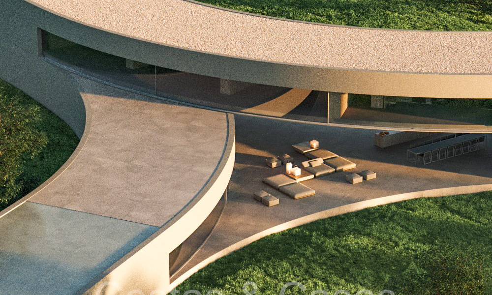 Futuristische designervilla te koop omgeven door natuur in de prestigieuze community van Valderrama in Sotogrande, Costa del Sol 69786