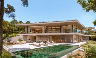 Modernistische nieuwbouwvilla met duurzaam concept te koop in de heuvels van Benahavis - Marbella 775495 