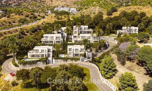 7 geavanceerde nieuwbouwvilla’s met panoramisch zeezicht te koop in de heuvels van Mijas Pueblo, Costa del Sol 787740