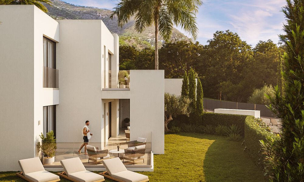 7 geavanceerde nieuwbouwvilla’s met panoramisch zeezicht te koop in de heuvels van Mijas Pueblo, Costa del Sol 787749