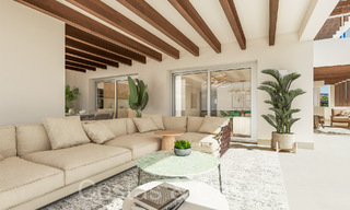 Moderne nieuwbouwappartementen in eigentijdse stijl te koop met ruim terras en prachtig zeezicht in Benahavis - Marbella 70131 