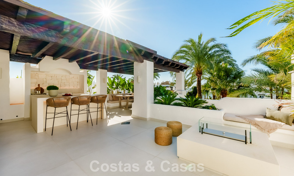 Luxe penthouse te koop in een hoogstaand strandcomplex op wandelafstand van Estepona centrum 774283