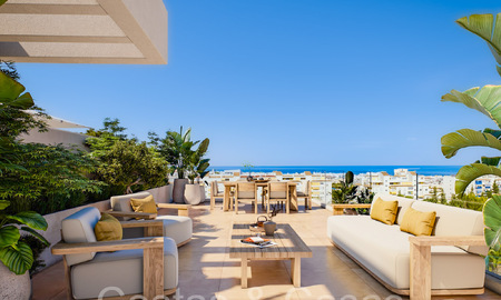 Stijlvolle appartementen te koop, op wandelafstand van strand en voorzieningen van Estepona centrum 70882