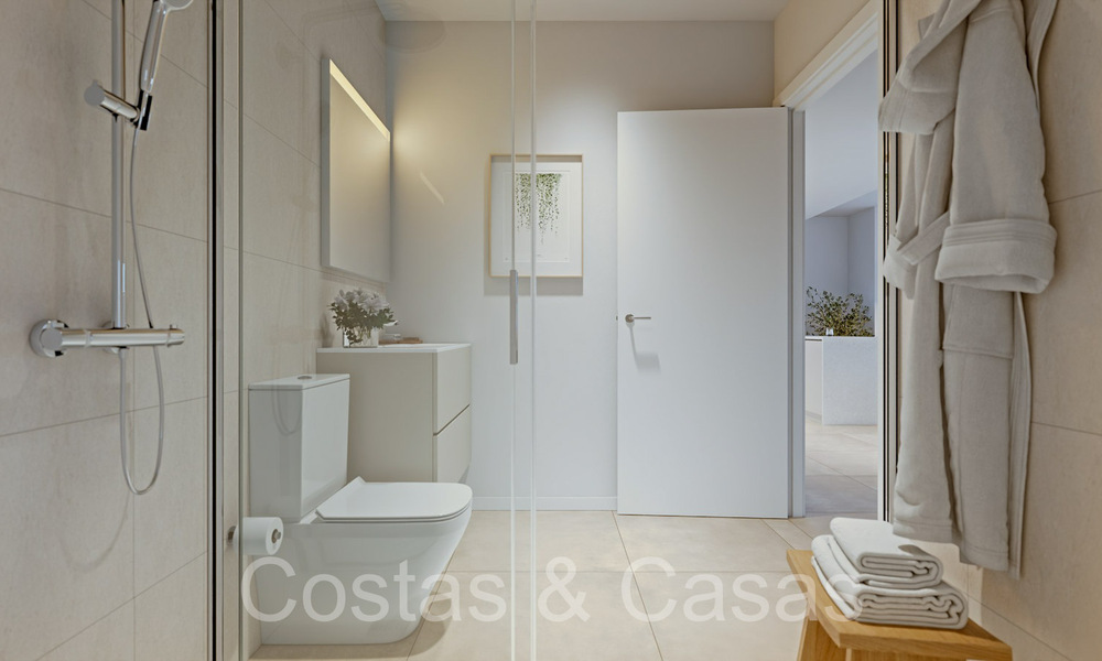 Stijlvolle appartementen te koop, op wandelafstand van strand en voorzieningen van Estepona centrum 70885