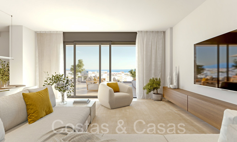 Stijlvolle appartementen te koop, op wandelafstand van strand en voorzieningen van Estepona centrum 70904