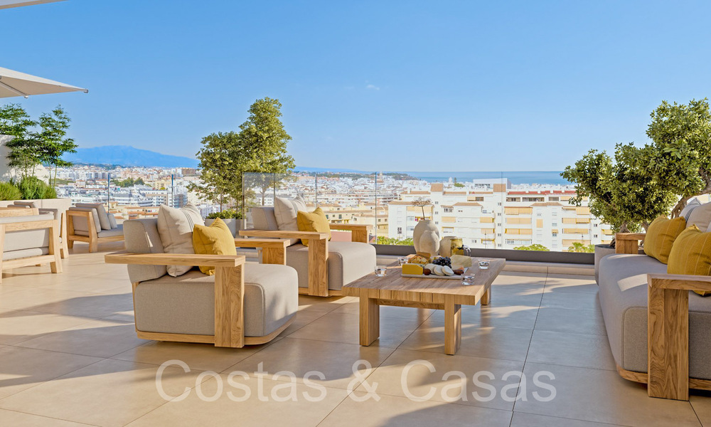 Stijlvolle appartementen te koop, op wandelafstand van strand en voorzieningen van Estepona centrum 70905