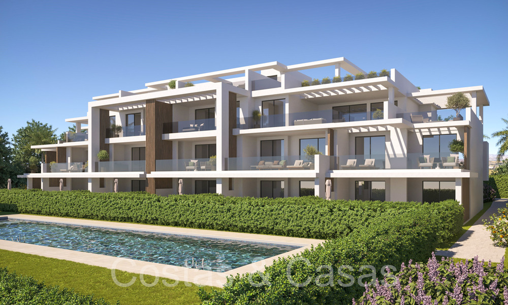 Eigentijdse nieuwbouwappartementen te koop op de New Golden Mile, Marbella - Estepona 70924