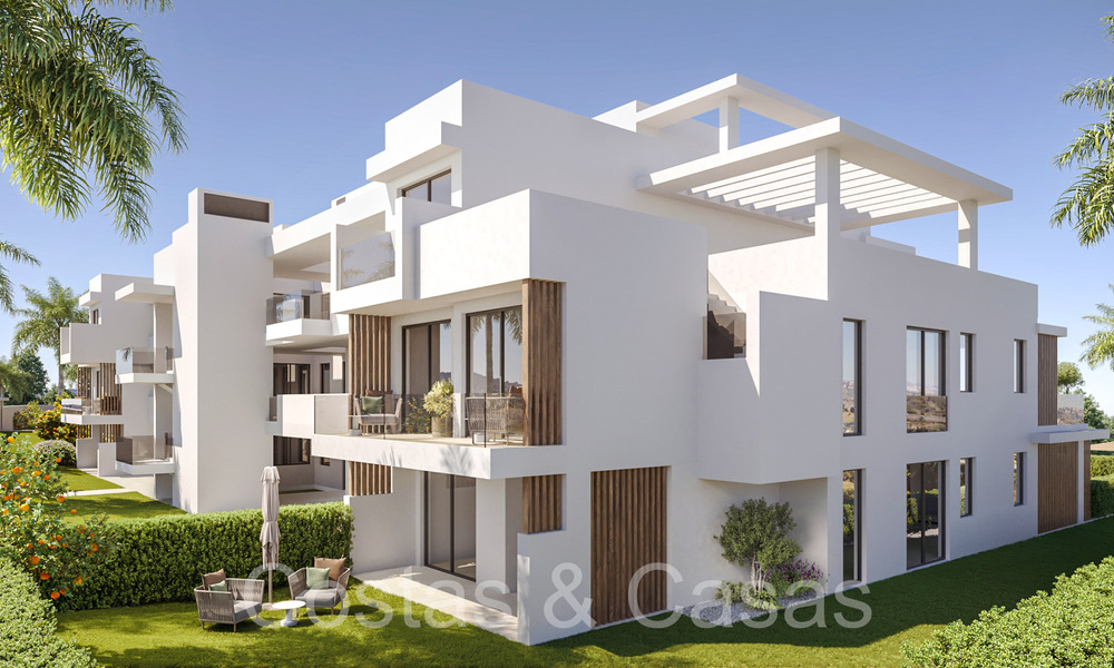 Eigentijdse nieuwbouwappartementen te koop op de New Golden Mile, Marbella - Estepona 70981