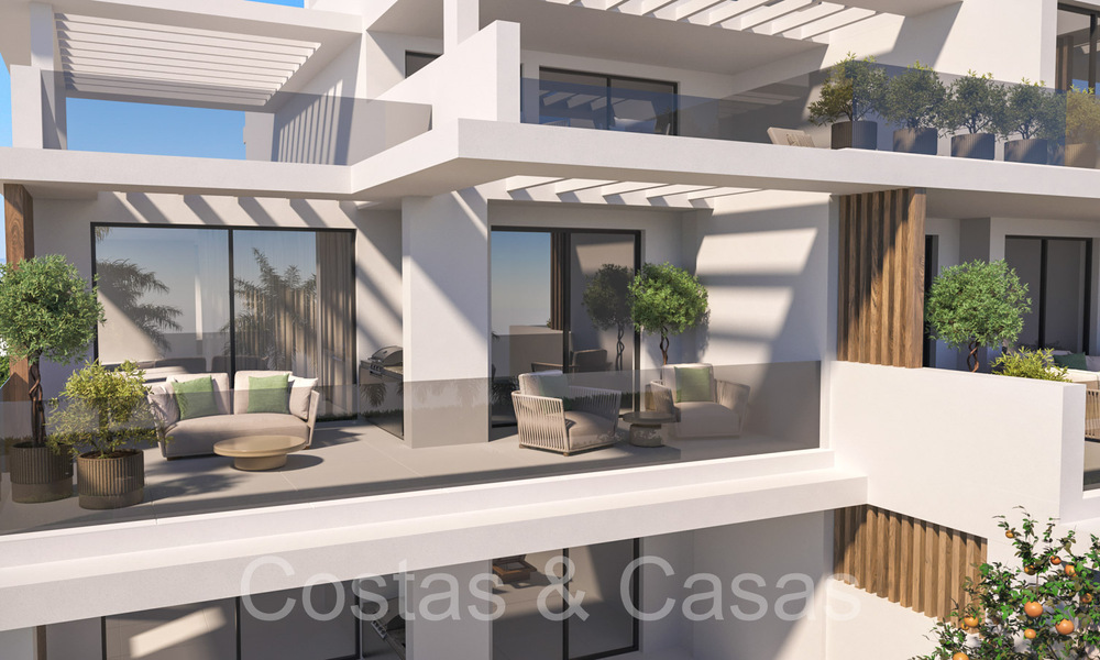 Eigentijdse nieuwbouwappartementen te koop op de New Golden Mile, Marbella - Estepona 70983