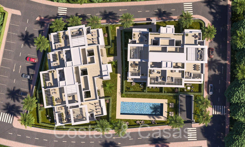 Eigentijdse nieuwbouwappartementen te koop op de New Golden Mile, Marbella - Estepona 70995