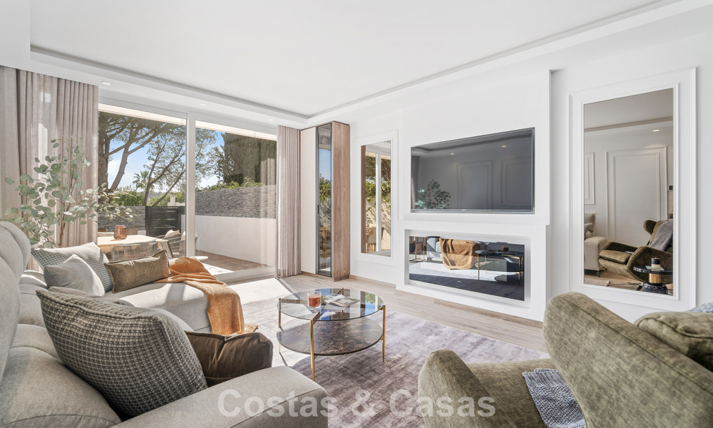 Huizen te koop in een beveiligde urbanisatie, omgeven door de Aloha golfbaan in Nueva Andalucia, Marbella 805072