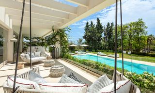 Huizen te koop in een beveiligde urbanisatie, omgeven door de Aloha golfbaan in Nueva Andalucia, Marbella 805080 