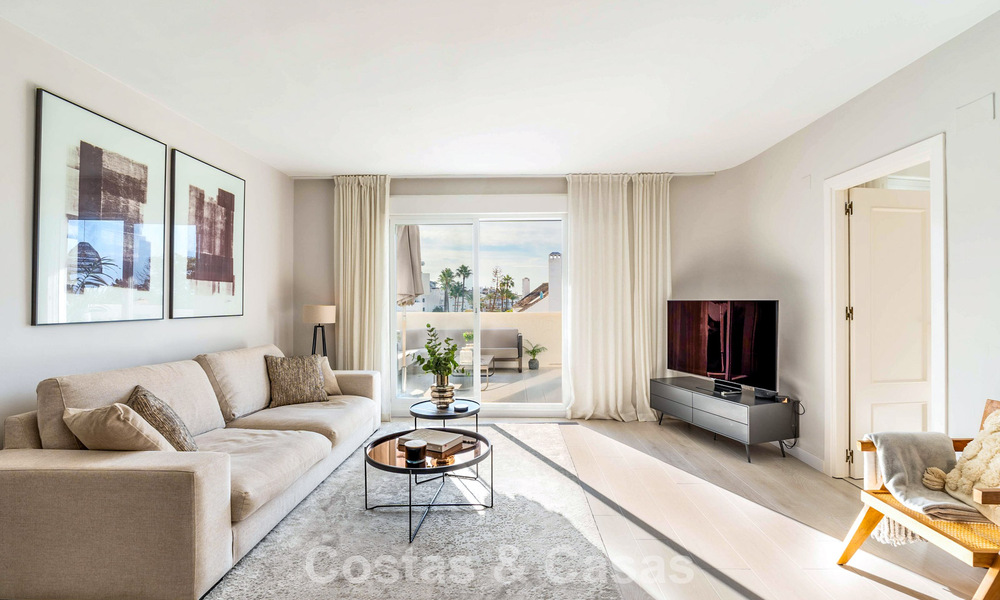 Contemporain gerenoveerd appartement op loopafstand van alle voorzieningen en het strand in Nueva Andalucia, Marbella 74656