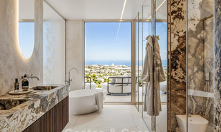 Nieuw op de markt. Avant-garde stijl appartementen met fantastische zeezicht te koop in Benahavis - Marbella 778323 