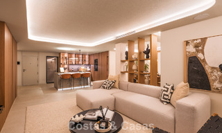 Prestigieus gerenoveerd penthouse met panoramisch zeezicht te koop in Nueva Andalucia’s golfvallei, Marbella 773618 