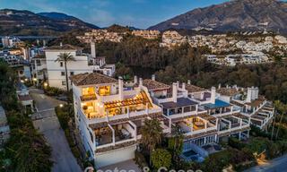 Prestigieus gerenoveerd penthouse met panoramisch zeezicht te koop in Nueva Andalucia’s golfvallei, Marbella 773624 