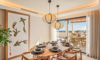 Prestigieus gerenoveerd penthouse met panoramisch zeezicht te koop in Nueva Andalucia’s golfvallei, Marbella 773643 