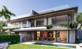 Halfvrijstaande nieuwbouwvilla’s met panoramisch zeezicht te koop in de heuvels van Oost Marbella 774552 