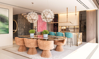 Halfvrijstaande nieuwbouwvilla’s met panoramisch zeezicht te koop in de heuvels van Oost Marbella 774553 