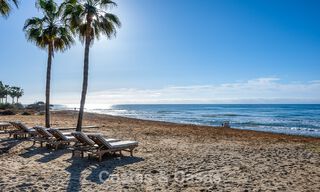 Ruim 3-slaapkamer appartement met panoramisch zeezicht te koop in een strandcomplex ten oosten van Marbella centrum 774651 
