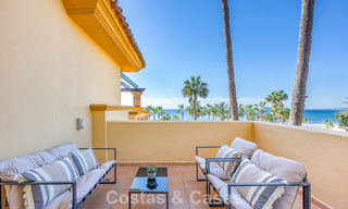 Ruim 3-slaapkamer appartement met panoramisch zeezicht te koop in een strandcomplex ten oosten van Marbella centrum 774663 