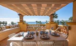 Ruim 3-slaapkamer appartement met panoramisch zeezicht te koop in een strandcomplex ten oosten van Marbella centrum 774710 