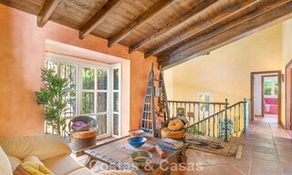 Andalusische luxevilla te koop, in de exclusieve en beveiligde omgeving van El Madroñal, Marbella - Benahavis 774814 