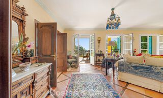 Andalusische luxevilla te koop, in de exclusieve en beveiligde omgeving van El Madroñal, Marbella - Benahavis 774826 