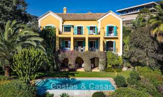Andalusische luxevilla te koop, in de exclusieve en beveiligde omgeving van El Madroñal, Marbella - Benahavis 774827 