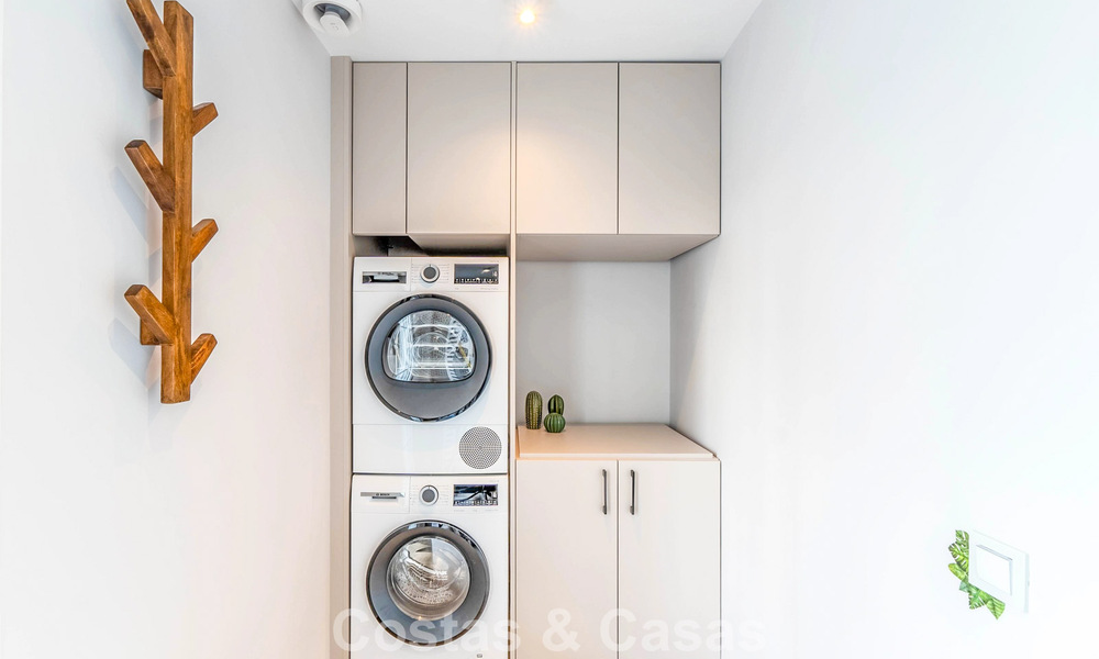 Prachtig dubbel penthouse met zeezicht te koop op loopafstand van Puerto Banus, Marbella 774887