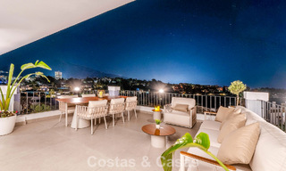 Prachtig dubbel penthouse met zeezicht te koop op loopafstand van Puerto Banus, Marbella 774899 