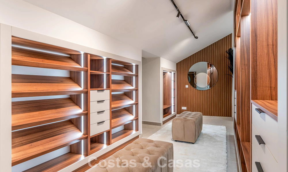 Prachtig dubbel penthouse met zeezicht te koop op loopafstand van Puerto Banus, Marbella 774903