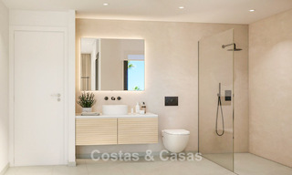 Rijwoning in eigentijdse, Mediterrane bouwstijl te koop op korte wandelafstand van het strand in San Pedro Playa, Marbella 774909 