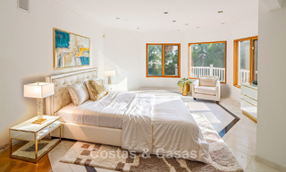 Majestueuze luxevilla met prachtig zeezicht te koop, in een populaire urbanisatie van Benahavis - Marbella 774946 