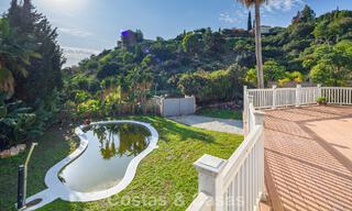 Majestueuze luxevilla met prachtig zeezicht te koop, in een populaire urbanisatie van Benahavis - Marbella 774949 