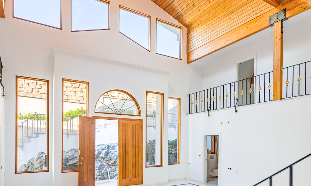 Majestueuze luxevilla met prachtig zeezicht te koop, in een populaire urbanisatie van Benahavis - Marbella 774953