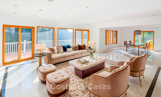 Majestueuze luxevilla met prachtig zeezicht te koop, in een populaire urbanisatie van Benahavis - Marbella 774958 
